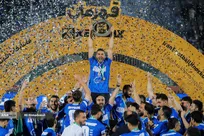 جشن قهرمانی استقلال در جام حذفی فوتبال ایران