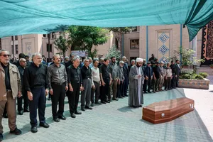  تشییع پیکر سیمین&zwnj;دخت وحیدی