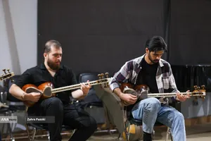 تمرین ارکستر سازهای ایرانی