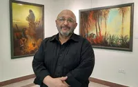 هنر هنرمند باید در خدمت بشریت باشد/ نمایش ۴ تابلو درباره فجایع غزه در ونیز