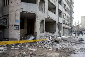 خسارات ناشی از تجاوز هوایی آمریکا و رژیم صهیونیستی به تهران