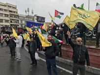 راهپیمایی روز جهانی قدس در تهران زیر بمباران موشک‌ها / ۴۷ سال مقاومت مردم ایران در برابر امپریالیسم جهانی