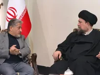 دیدار رئیس دانشگاه آزاد اسلامی با حجت‌الاسلام و المسلمین سید حسن خمینی