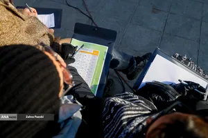 اولین روز اجراهای خیابانی جشنواره تئاتر فجر
