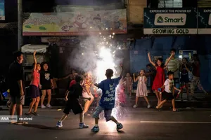 جشن&zwnj; سال نو میلادی 2024 در مانیل - فیلیپین