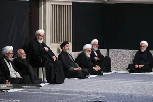 مراسم عزاداری محرم در حسینیه امام خمینی(ره)