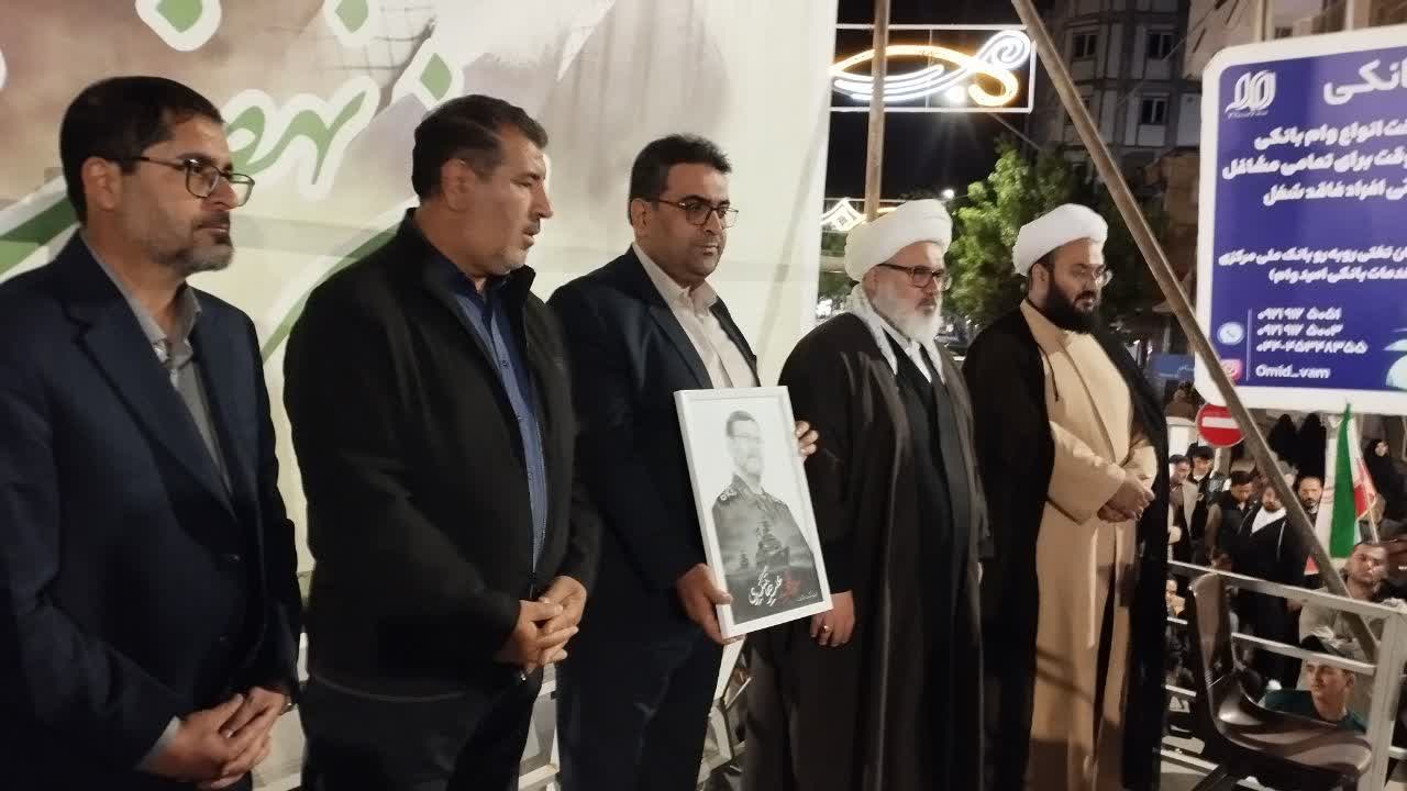 سخنرانی رئیس دانشگاه آزاد اسلامی واحد میاندوآب در تجمعات شبانه مردم میاندوآب