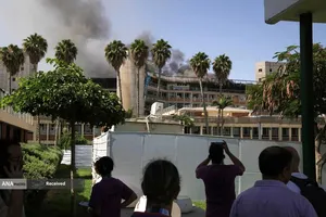 موشک باران سرزمین های اشغالی توسط سپاه پاسداران انقلاب اسلامی