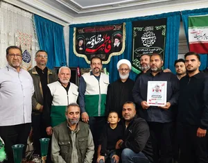 تکریم خانواده شهید علی خدادادی 