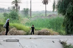 پیاده روی زائرین اربعین حسینی از طریق العلما