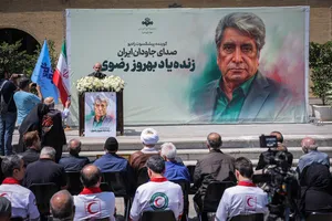 مراسم تشییع پیکر &laquo;بهروز رضوی&raquo; 