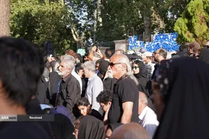 مراسم تشییع پیکر استاد فقید محمود فرشچیان