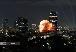 موشک باران سرزمین های اشغالی - سپر موشکی رژیم صهیونیستی در هم شکست