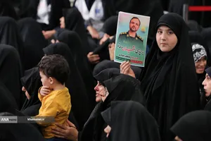 عزاداری شب شهادت حضرت فاطمةالزهرا سلام&zwnj;الله&zwnj;علیها در حسینیه امام خمینی(ره)