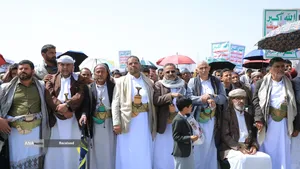 تظاهرات مردم یمن در حمایت از ایران