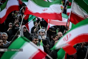 لحظه تحویل سال ۱۴۰۵ - میدان انقلاب