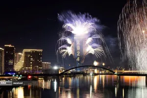 جشن&zwnj; سال نو میلادی 2024 در بلگراد - صربستان