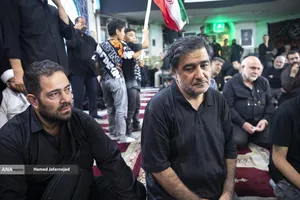 وداع با پیکر بسیجی شهید حسین یوسفخانی