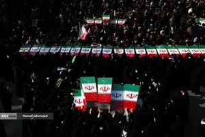 تشییع پیکر مطهر 100 شهید گمنام - معراج شهدا