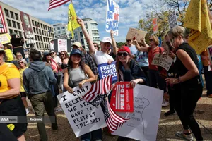 تظاهرات ضد ترامپ &laquo;بدون پادشاه&raquo; در سراسر آمریکا