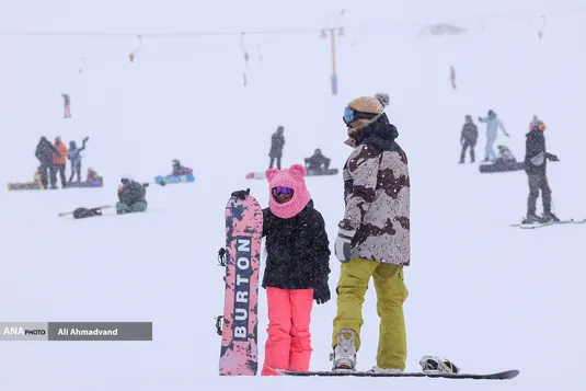 بازگشایی پیست اسکی توچال­