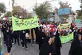 حضور دانشگاهیان دانشگاه آزاد اسلامی در راهپیمایی سراسری 13 آبان/شیروان