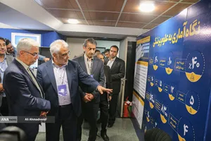 بازدید سرلشکر محمد باقری رئیس ستادکل نیروهای مسلح از نمایشگاه علمی دانشگاه آزاد 