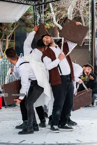 اولین روز اجراهای خیابانی جشنواره تئاتر فجر
