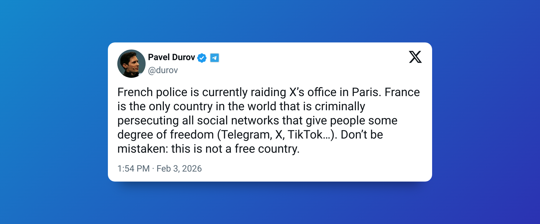 پلیس فرانسه پس از تفتیش دفتر ایکس ایلان ماسک را پای میز بازجویی کشاند پلیس فرانسه پس از تفتیش دفتر ایکس ایلان ماسک را پای میز بازجویی کشاند