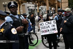 اعتراضات مردم آمریکا به سیاست های ترامپ