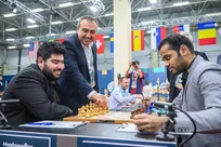 شطرنج گرند سوئیس صحنه درخشش سوپر استاد بزرگ کشورمان/ مقصودلو همچنان صدرنشین است