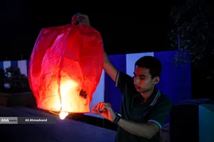 یادبود چهلمین روز شهدای جنگ ۱۲ روزه در برج میلاد