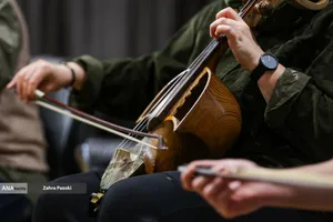 تمرین ارکستر سازهای ایرانی