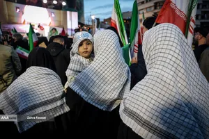 لحظه تحویل سال ۱۴۰۵ - میدان انقلاب