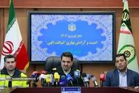 نشست خبری رئیس پلیس راهور تهران بزرگ