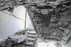 تخریب واحدهای مجاور منزل شهید دکتر محمدمهدی طهرانچی، دانشمند هسته ای و رئیس دانشگاه آزاد در مجتمع اساتید سرو