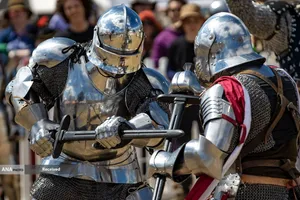 مسابقات در نمایشگاه قرون وسطی در استرالیا