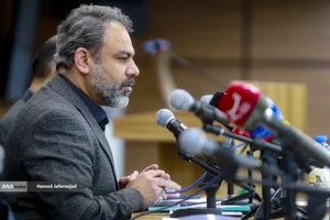 سیدمحمدحسن صافی مدیرعامل موسسه سلامت علوی - نشست خبری &laquo;پویش غدیر&raquo;