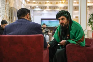 گفتگو با مهمانان خارجی آیین بدرقه آقای شهید ایران، رهبر شهید انقلاب
