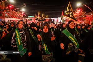 عزاداری شب اربعین حسینی در کربلای معلی