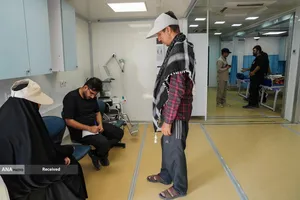 بازدید رئیس ستاد فرمان اجرائی امام(ره) از خدمت رسانی موکب داران اربعین حسینی مرز مهران