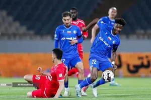 دیدارتیم های  استقلال و نساجی مازندران در هفته بیستم لیگ برتر فوتبال