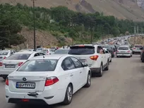 ترافیک سنگین محور چالوس و آزاد راه پردیس- تهران