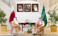 دیدار و گفت‌وگوی وزیران خارجه عربستان و قطر درباره مسائل منطقه
