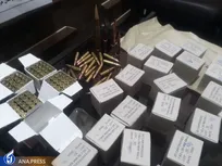 ۸ هزار و ۳۰۰ فشنگ جنگی کشف شد