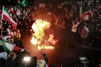 اجتماع مردمی در خونخواهی امام شهید امت - خیابان پیروزی