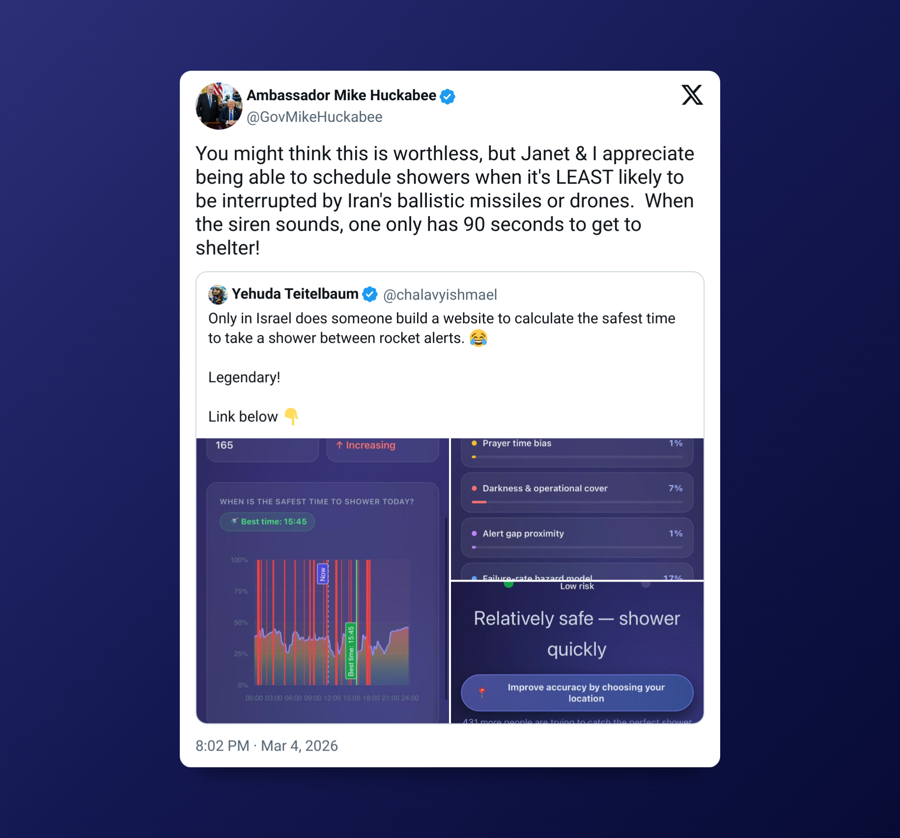 آمار پرتابه‌های ایرانی زمان باز کردن شیر آب حمام اسرائیلی‌ها را تعیین می‌کند!