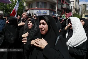 مراسم چهلمین روز شهادت حضرت آیت الله خامنه ای رهبر شهید انقلاب