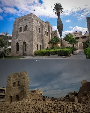 غزه پیش و پس از جنگ
