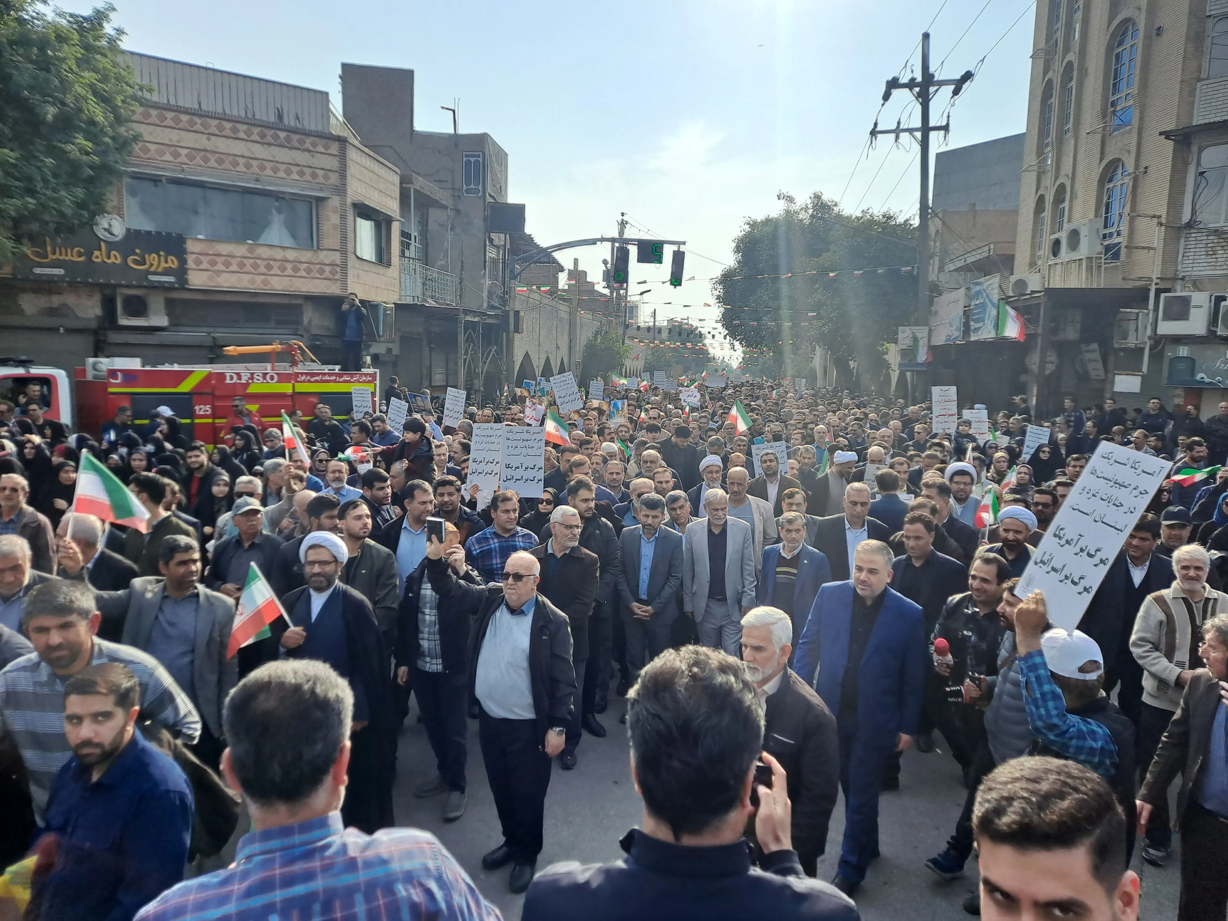 حضور پرشور مردم ولایتمدار دزفول در حماسه 22 دی‌ماه دزفول